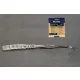 MUSTAD AJI STRAIGHT TAIL 3   CLEAR LUMINOUS SILVER GLITTER 12DB/CSOMAG