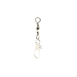 MUSTAD BARREL SWIVEL WITH INTERLOCK SNAP 5×B4 10DB/CSOMAG