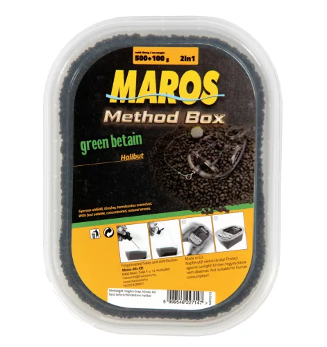 MAROS Pellet Method box édes szamóca 500g