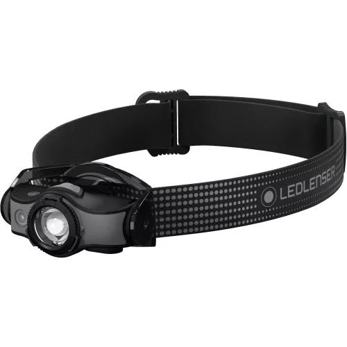 LEDLENSER MH5 outdoor tölthetõ LED fejlámpa 400lm/180m 1x14500 Li-ion, fekete/szürke