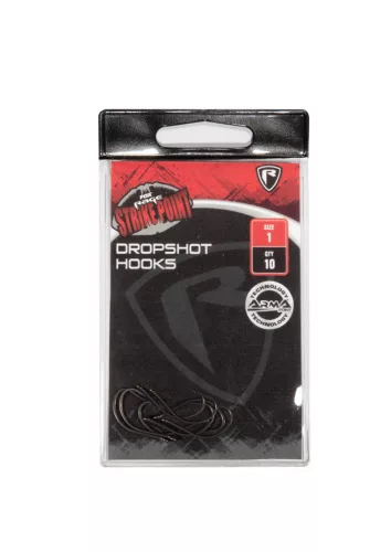 Fox Rage Strike Point Drop Shot Hooks Size 8