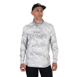 Fox Rage UV Hooded Light Camo Top Méret: L