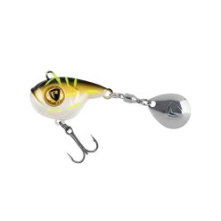 FOX RAGE Big Eye Spin Tail 8grams Black & Gold