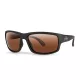 Fox Rage Grey Wrap Sunglasses Brown Lense Mirror Eyewear