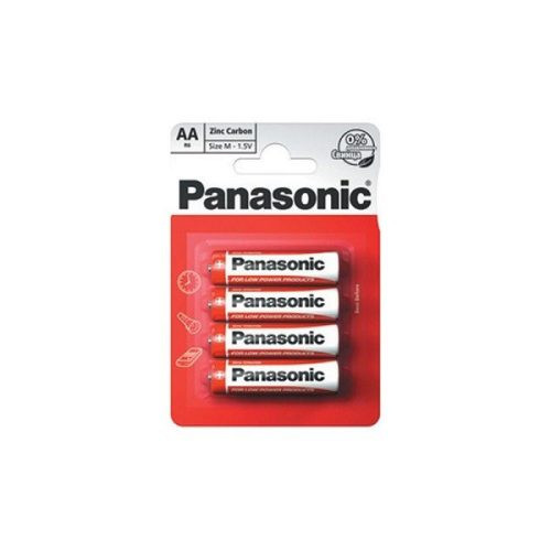 Panasonic Red Zinc féltartós R6 4db