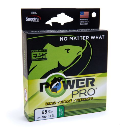 PowerPro Braided Line 135m 0.06mm 3kg Moss Green