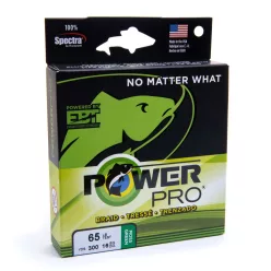 PowerPro Braided Line 135m 0.15mm 9kg Moss Green