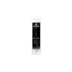 PALLATRAX GRIPZ CURVE SHANK HAIR RIGS SIZE 8 12LB FLUORO