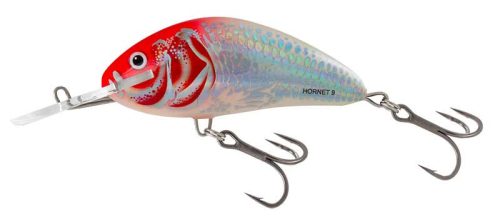 Salmo Hornet 9cm Floating HOLO RED HEAD