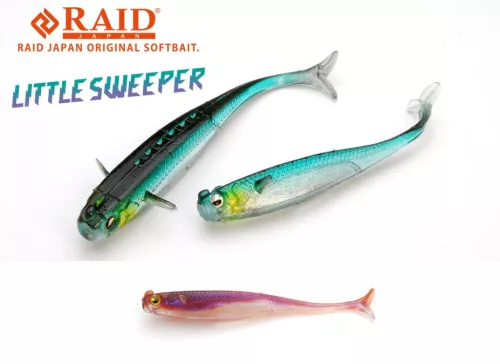 RAID JAPAN RAID LITTLE SWEEPER 2.5" 6.3cm 048 Pearl Wakasagi