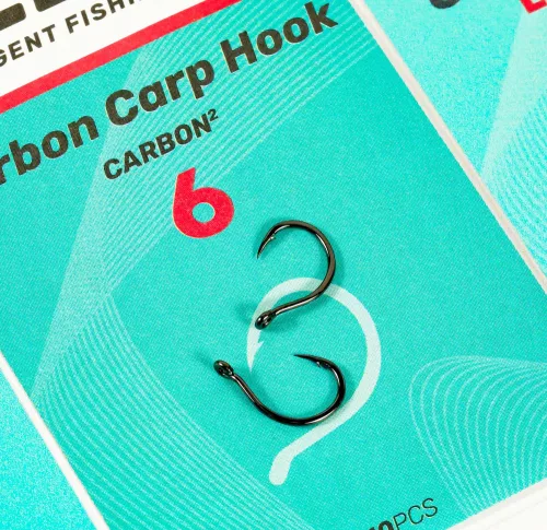 SEDO Carbon Carp Hook Size 6 szakállas horog