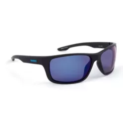 Shimano Eyewear Antares Matte Black & Blue Mirror
