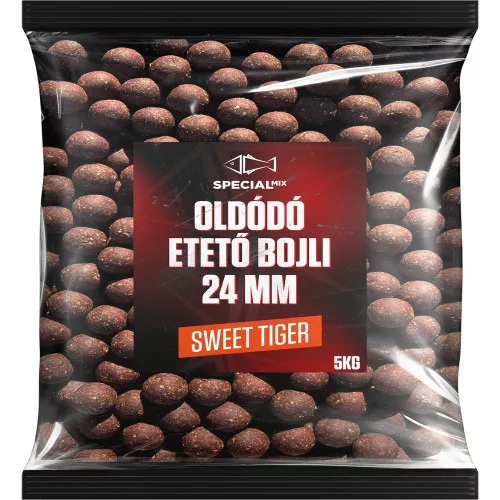 Speciál mix 5 kg Oldódó Etetõ Bojli 24 mm Sweet Tiger