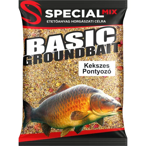 Speciál mix Kekszes pontyozó etetőanyag 1 kg 1000 g