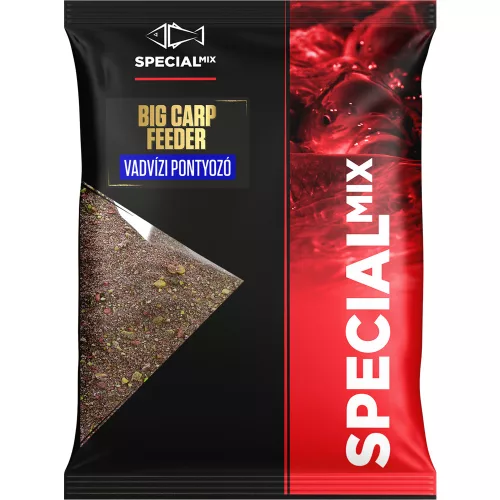 Speciál mix BIG CARP FEEDER Vadvízi Pontyozó etetőanyag 1500 g