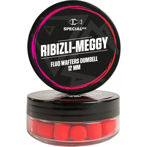 Speciál mix Fluo Wafters Dumbell 12 mm Ribizli-meggy 20 g
