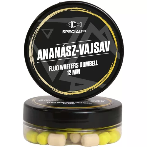 Speciál mix Fluo Wafters Dumbell 12 mm Ananász-vajsav
