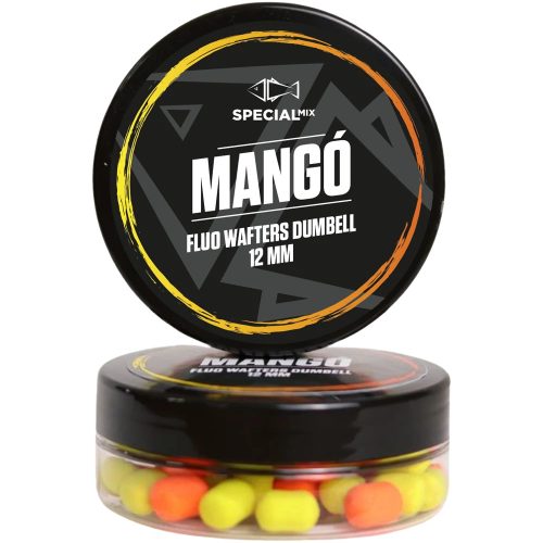 Speciál Mix Fluo Wafters Dumbell Mangó 12 mm 20gr