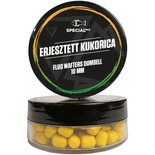 Speciál mix Fluo Wafters Dumbell 10 mm Erjesztett Kukorica 20 g