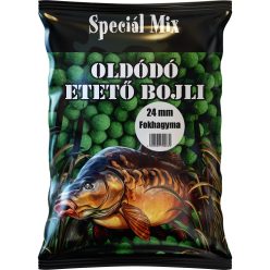 Speciál mix Oldódó Etető Bojli 24 mm Fokhagyma 1kg