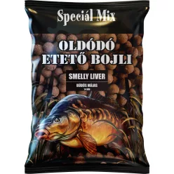 Speciál mix Oldódó Etetõ Bojli 24 mm Smelly Liver 1kg