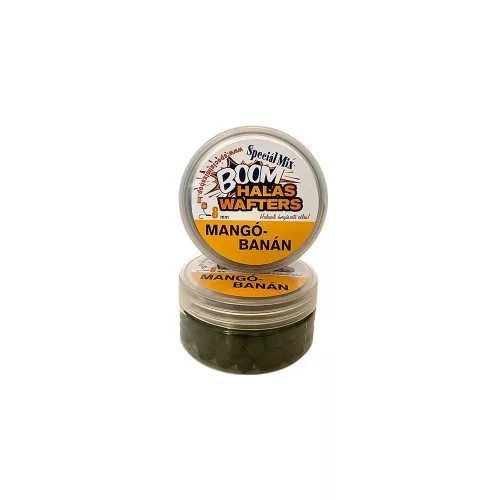 Speciál Mix BOOM! Oldódó, halas MANGÓ-BANÁN dumbell csali 8 mm 20gr