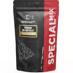 Speciál mix Prémium Method Pellet + lazacolaj 4 mm 500gr