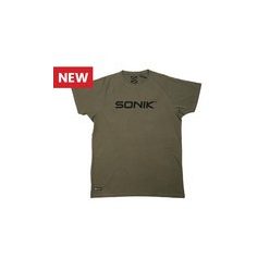 SONIK RAGLAN PÓLÓ GREEN-XL