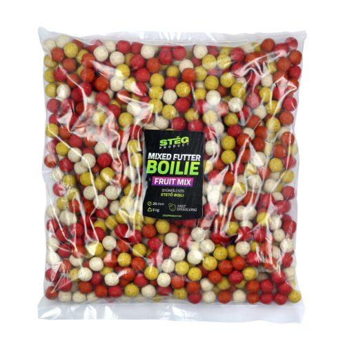 Stég Futter Boilie 20mm 5kg Gyümölcsös