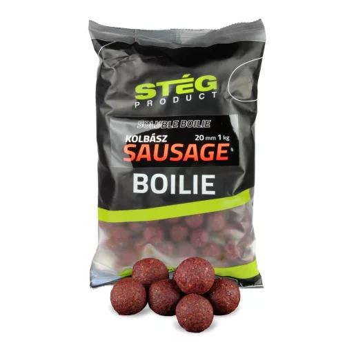 Stég Soluble Boilie 20mm 1kg Sausage