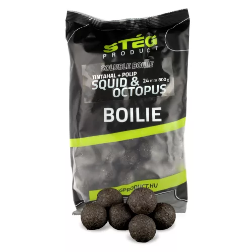 Stég Soluble Boilie 24mm 800g Squid & Octopus