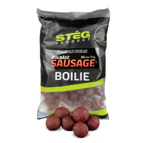 Stég Soluble Boilie 24mm 1kg Sausage