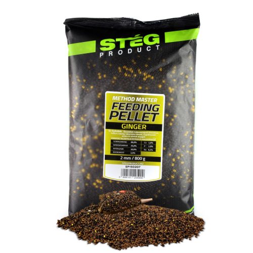 Stég Feeding Pellet 2mm 800g Ginger