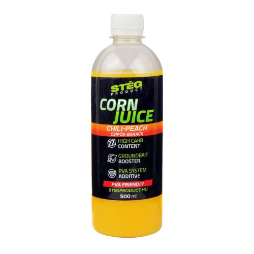 Stég Corn Juice 500ml Chili-Peach
