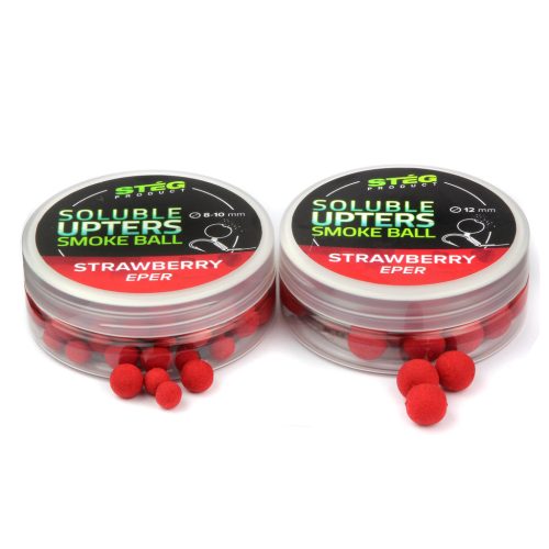 Stég Soluble Upters Smoke Ball 8-10mm 30g Strawberry