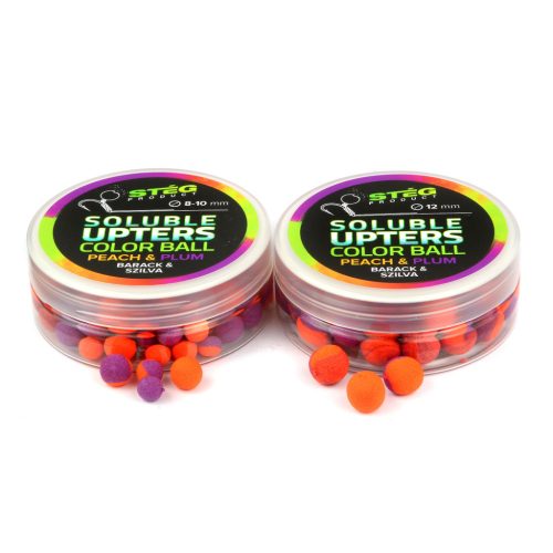 Stég Soluble Upters Color Ball 8-10mm 30g Peach & Plum