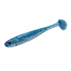 MAJOR CRAFT STABI SHAD SLIM 4" 10.2cm #002 Blue Silver
