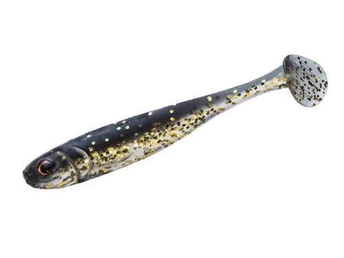 MAJOR CRAFT STABI SHAD SLIM 4" 10.2cm #004 Black Gold