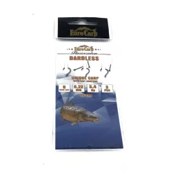   EuroCarp előrekötött fluorocarbon szakállnélküli előke 8