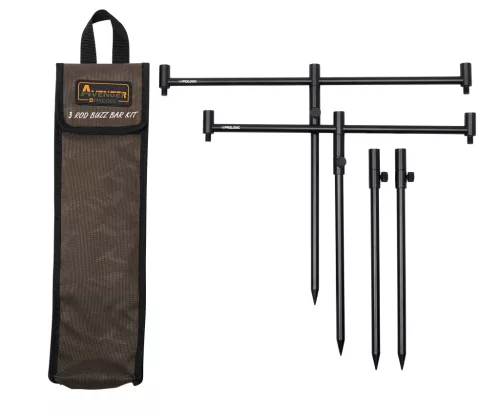 Prologic AVENGER BUZZ BAR KIT AND CARRYCASE 3 ROD