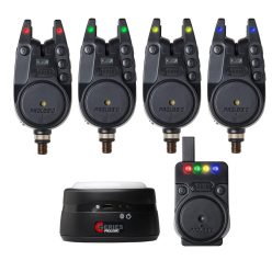   Prologic C-SERIES ALARM 3+1+1 RED GREEN YELLOW Elektromos Kapásjelző Szett