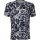 SAVAGE GEAR NIGHT UV T-SHIRT L BLACK WATERPRINT
