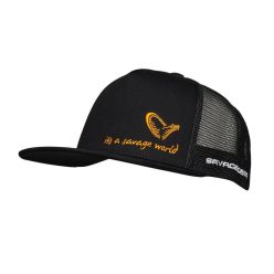 SAVAGE GEAR ALL BLACK CAP ONESIZE BLACK CAVIAR Sapka