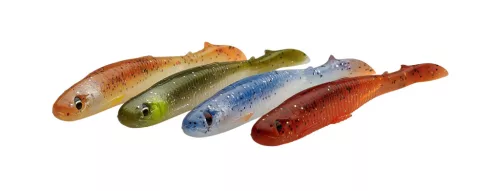 Savage Gear SLENDER SCOOP SHAD 9CM 4G CW MIX 4PCS