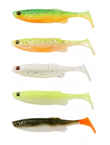 Savage Gear FAT MINNOW T-TAIL 7.5CM 5G DW MIX 5PCS