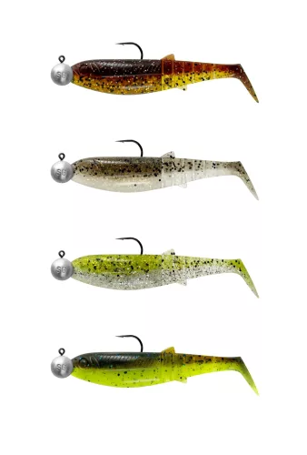 Savage Gear CANNIBAL SHAD 6.8CM 3G CW MIX 4P4PCS
