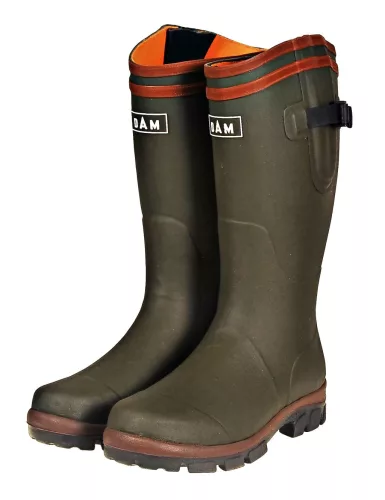 DAM FLEX NEOPRENE RUBBER BOOTS 46-11 GRN