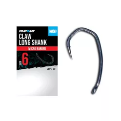 NASH Claw Long Shank Size 6 Barbless