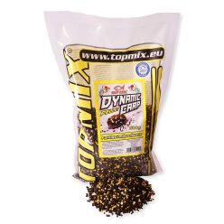   TOP MIX Dynamic Carp etető pellet, Fokhagymás Lángos 800gr