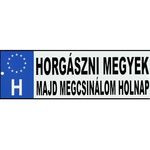 TRÉFA RENDSZÁM HORGÁSZNI MEGYEK